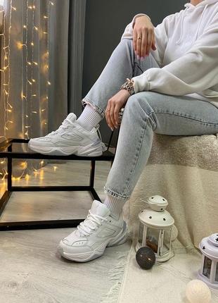 Кросівки nike m2k tekno white pure platinum6 фото