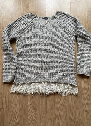 Вязанный свитер oodji