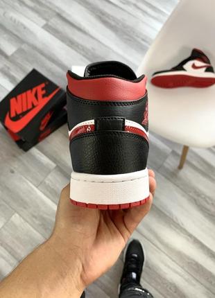 👑 nike air jordan retro 1 red5 фото