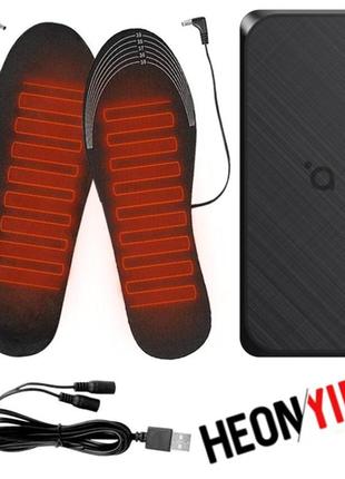 Устілки з підігрівом для зими + power bank 20000mah 35р-40р df69-1. електро устілки usb, теплі устілки