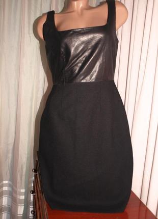 Фирменное платье (м замеры) по фигуре, плотное, красивое, превосходно смотрится1 фото