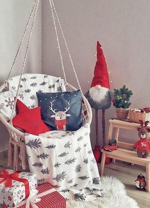 Скандинавский гном 128 см. новогодний эльф дед мороз санта гномик рождественский на...