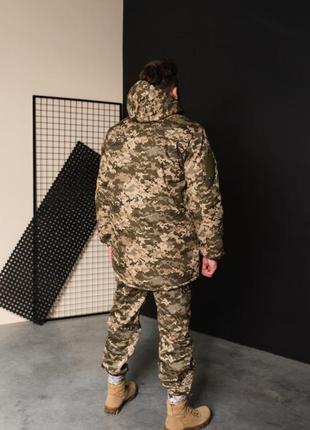Куртка-бушлат військова чоловіча тактична зсу піксель4 фото