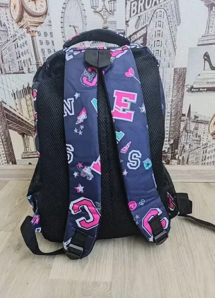 Рюкзак для девочек школьный сумка портфель с листиками5 фото
