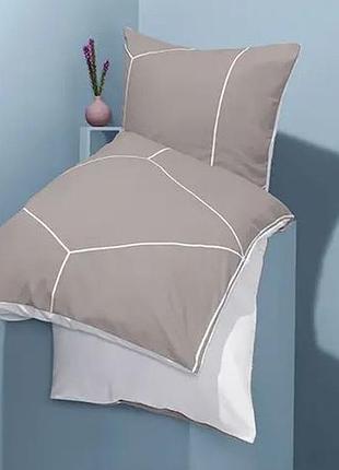 Розкішна якісна тепла двостороння бавовняна підковдра, фланель від tcm tchibo (чібо), німеччина