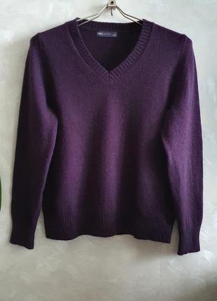 Шерстяной свитер, пуловер женский m&s collection