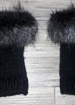 Варежки митенки one size 2