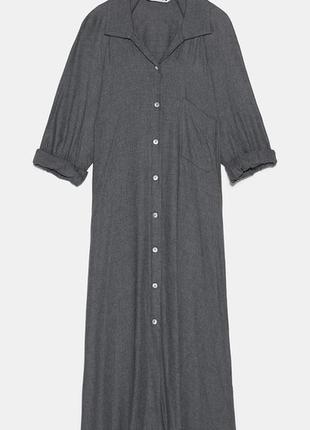 Zara сукня -  рубашка 10-12 р2 фото