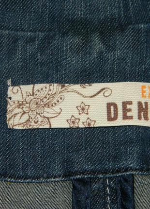 Р. 42-44 качественная женская джинсовая куртка пиджак denim9 фото