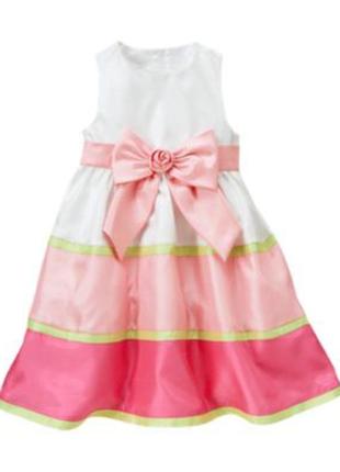 Красивое,нарядное  платье от gymboree на 4 года