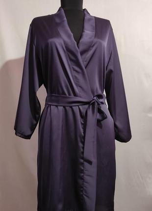 Комплект ночной халат + рубашка из нежного шелка армани!3 фото