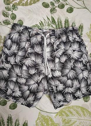 Класні шорти принт тропіки custom surf