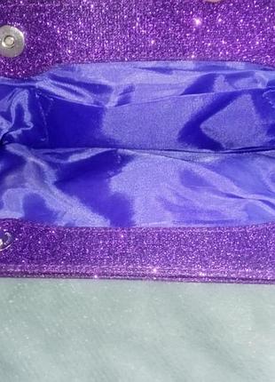 Блискучий клатч вечірній 3