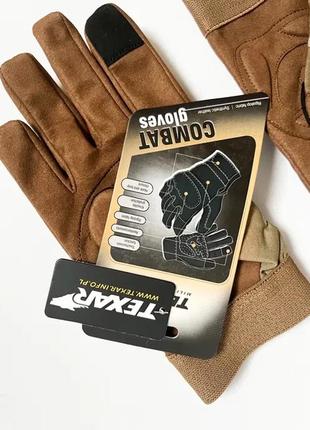 Перчатки / рукавички texar combat gloves - мультикам3 фото