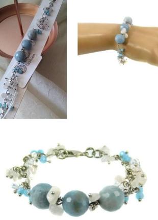 Новий браслет із натуральних каменів