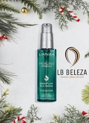 Шовкова сироватка з екстрактом ним lanza healing strength neem plant silk serum1 фото