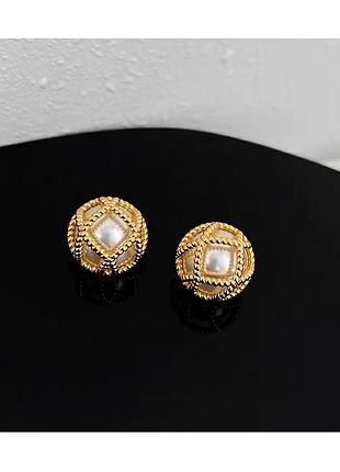 Серьги в стиле loewe 4