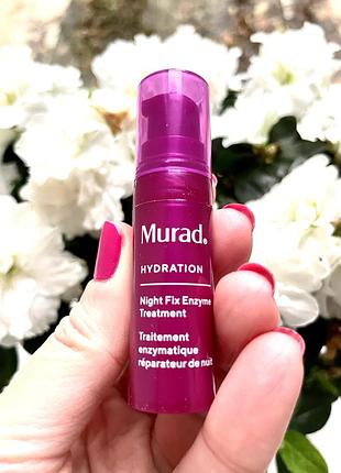 Нічна ензимна сиворотка для обличчя murad hydration night fix enzyme treatment