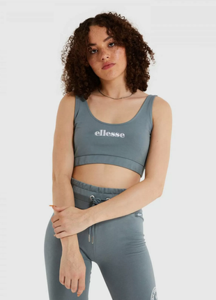 Жіночий топ ellesse throw bra top green, m l xl