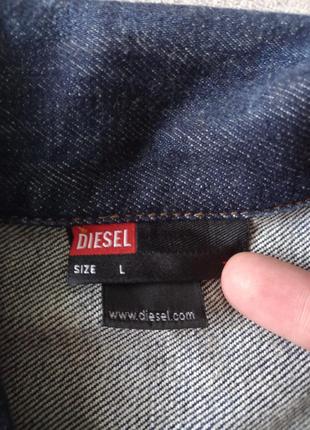 Брендова джинсова куртка diesel5 фото