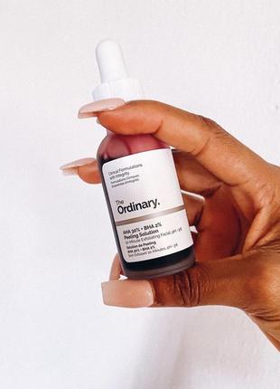 Кислотний пілінг the ordinary aha 30% + bha 2% peeling solution, 30 мл3 фото