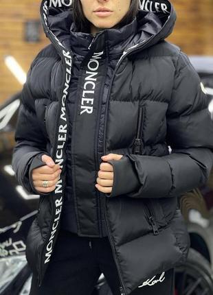 Куртка пуховик moncler женская куртка