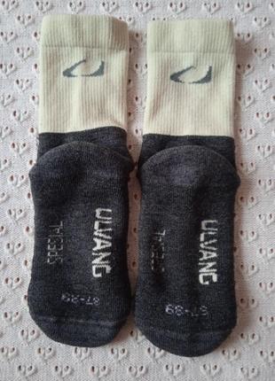 Термошкарпетки ulvang 37-38 з мериносової вовни термо шкарпетки шерстяні теплі махрові носки шерсть мериноса4 фото