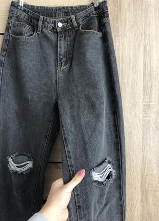 Сірі джинси shein розмір м