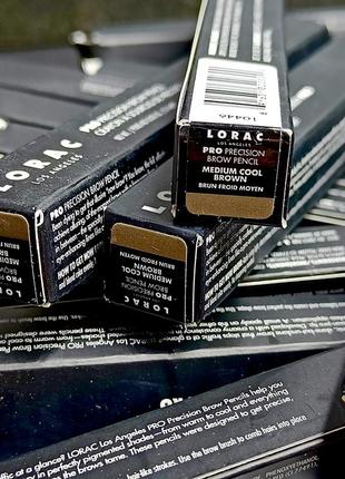 Олівець для брів lorac pro precision brow pencil2 фото