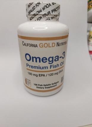 Омега-3 для дорослих california gold