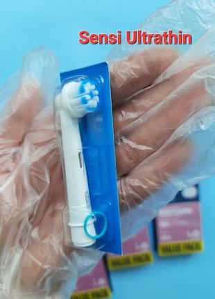 Oral-b sensi ultrathin! оралб сенсітів! набір 4штуки! запаски!3 фото