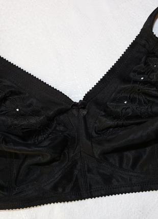 115d-50d классический мягкий черный бюстгальтер без косточек