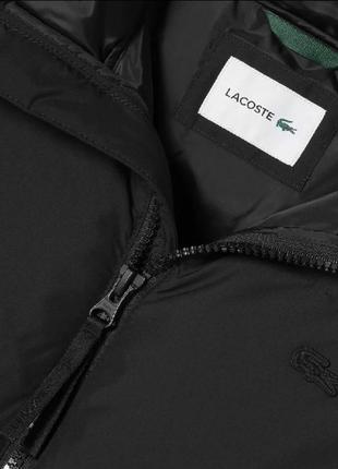 Зимний пуховик lacoste quilted jacket8 фото