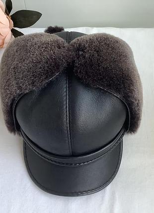 Шапка чоловіча з хутра овчина