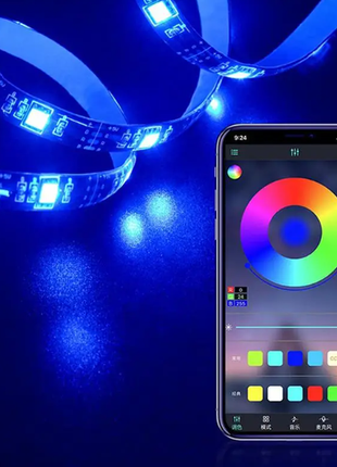 Светодиодная лента rgb 5050 с пультом и блоком питания 5 м гибкая светодиодная лента – это осветител