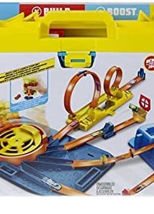 Hot wheels track builder unlimited rapid launch мега большой трек хот вилс1 фото