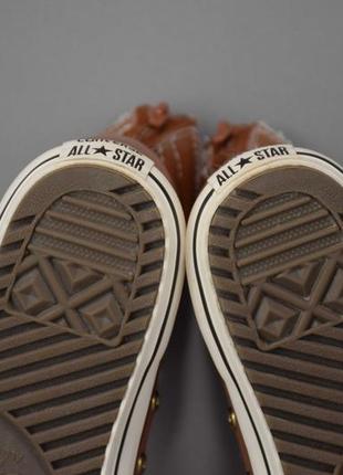 Converse 653390c черевики високі кеди шкіряні зимові. індонезія. оригінал. 36-37 р./23 см.10 фото
