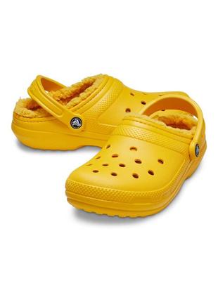 Жіночі утеплені сабо crocs