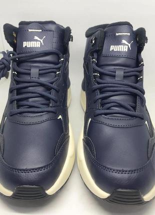 Черевики кросівки ( оригінал)  puma x-ray speed mid wtr l 388574-03 .5 фото