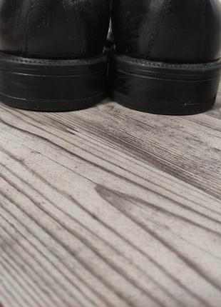 Шкіряні туфлі clarks, розмір 45 6