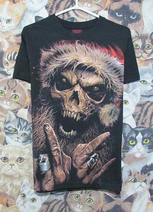 Футболка рок санта