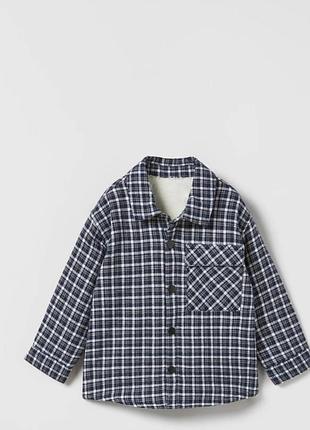 Тепла рубашка zara