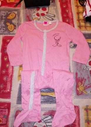 Бодік дівчинка рожевий