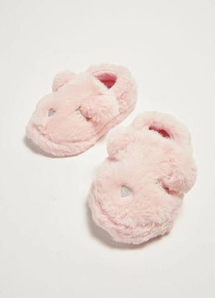 27-28 / 29-30 р нові фірмові домашні плюшеві капці чобітки дівчинці lc waikiki вайкікі
