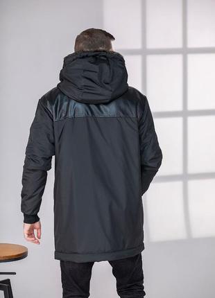 Новинка!!! куртка мужская удлинённая. на меху