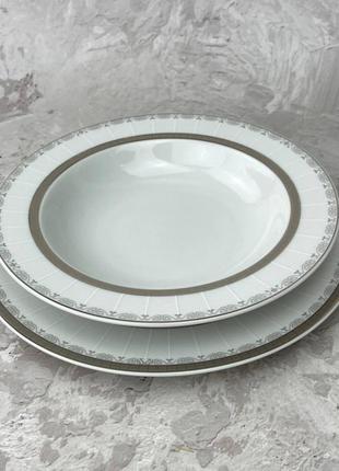 Набор тарелок thun 84037-18 18 предметов1 фото