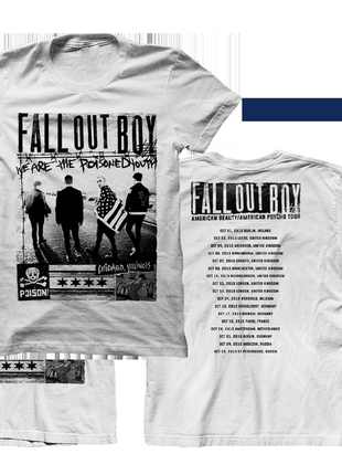 Футболка fallout boy тур 2015