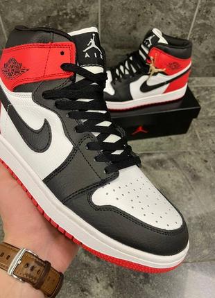 Кросівки nike air jordan 1, люкс якість
