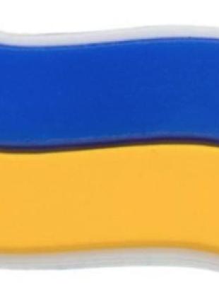 Джиббитс jibbitz джибы украшения пины значки для кроксов сабо ukrainian flag флаг украины прапор2 фото