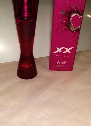 Mexx xx by mexx wild. жіноча туалетна вода, 20ml.